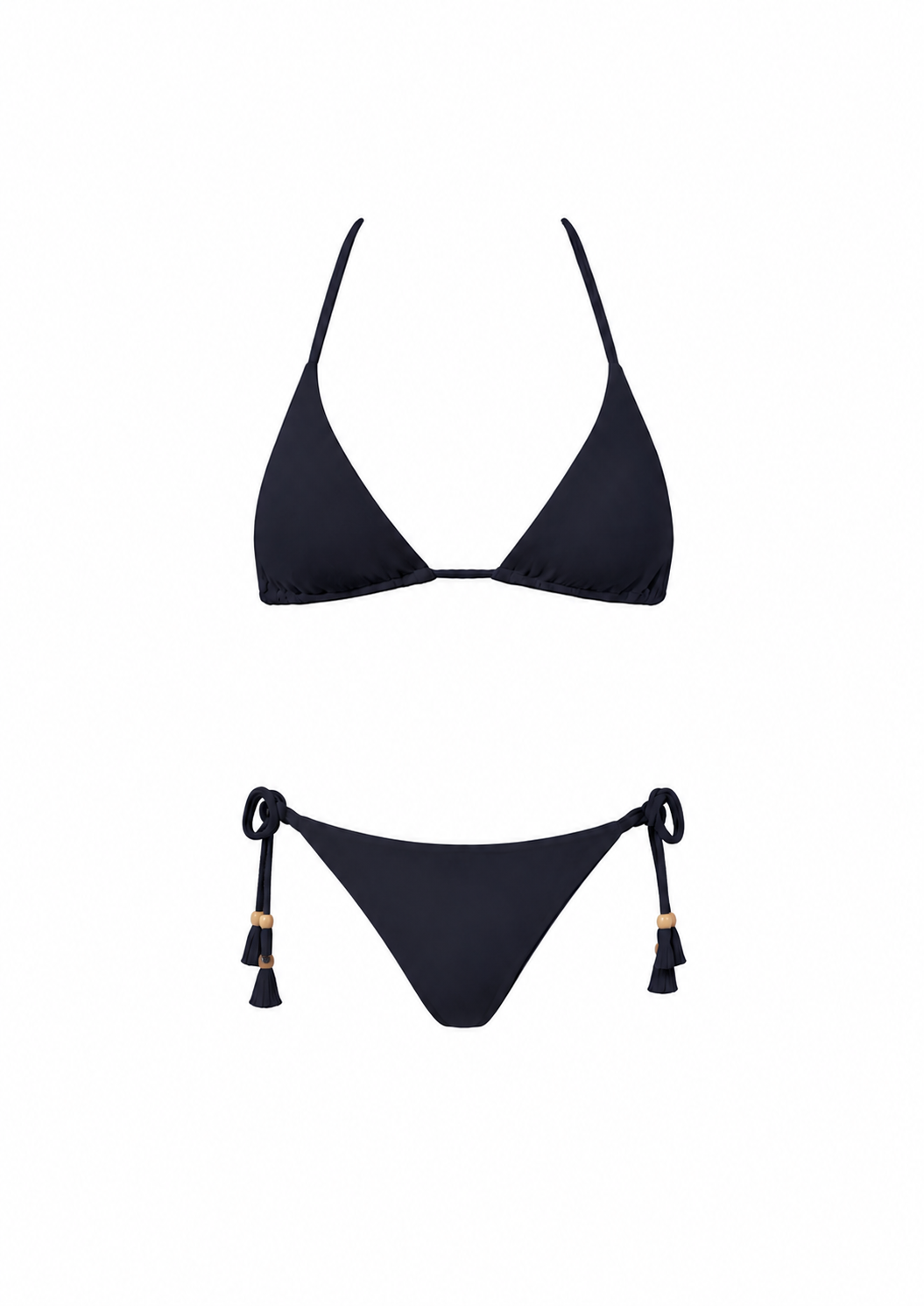 Midnight - Tie Bottom Triangle Top