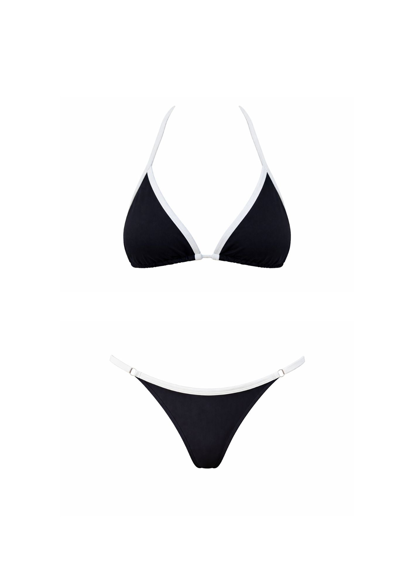Black Pearl - Brazilian Bottom Triangle Top