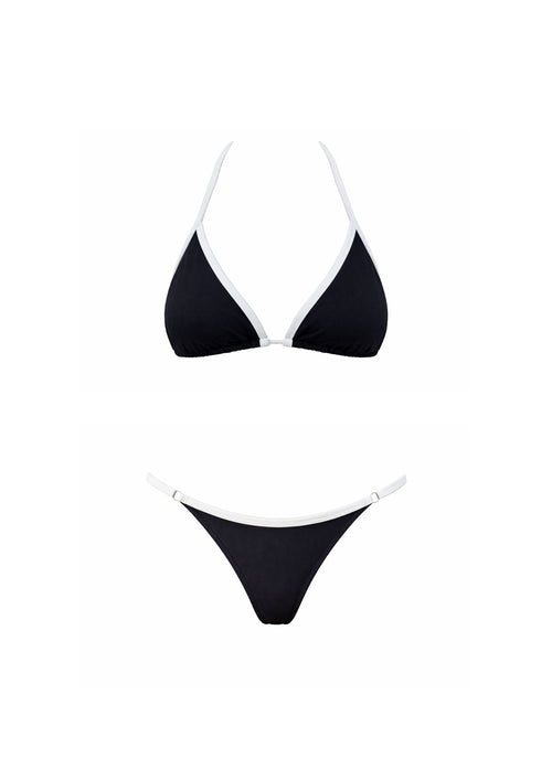 Black Pearl - Brazilian Bottom Triangle Top