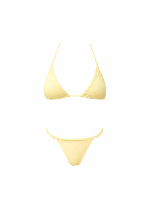 Butter yellow - Brazilian Bottom Triangle Top