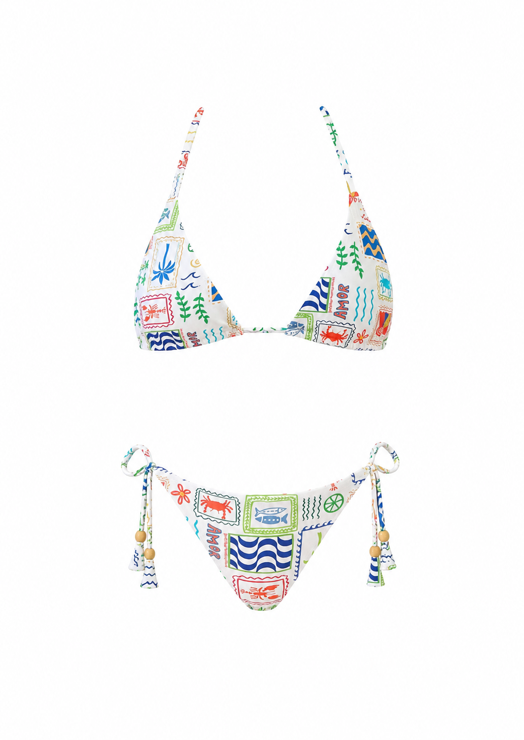 Samba - Tie Bottoms Triangle Top